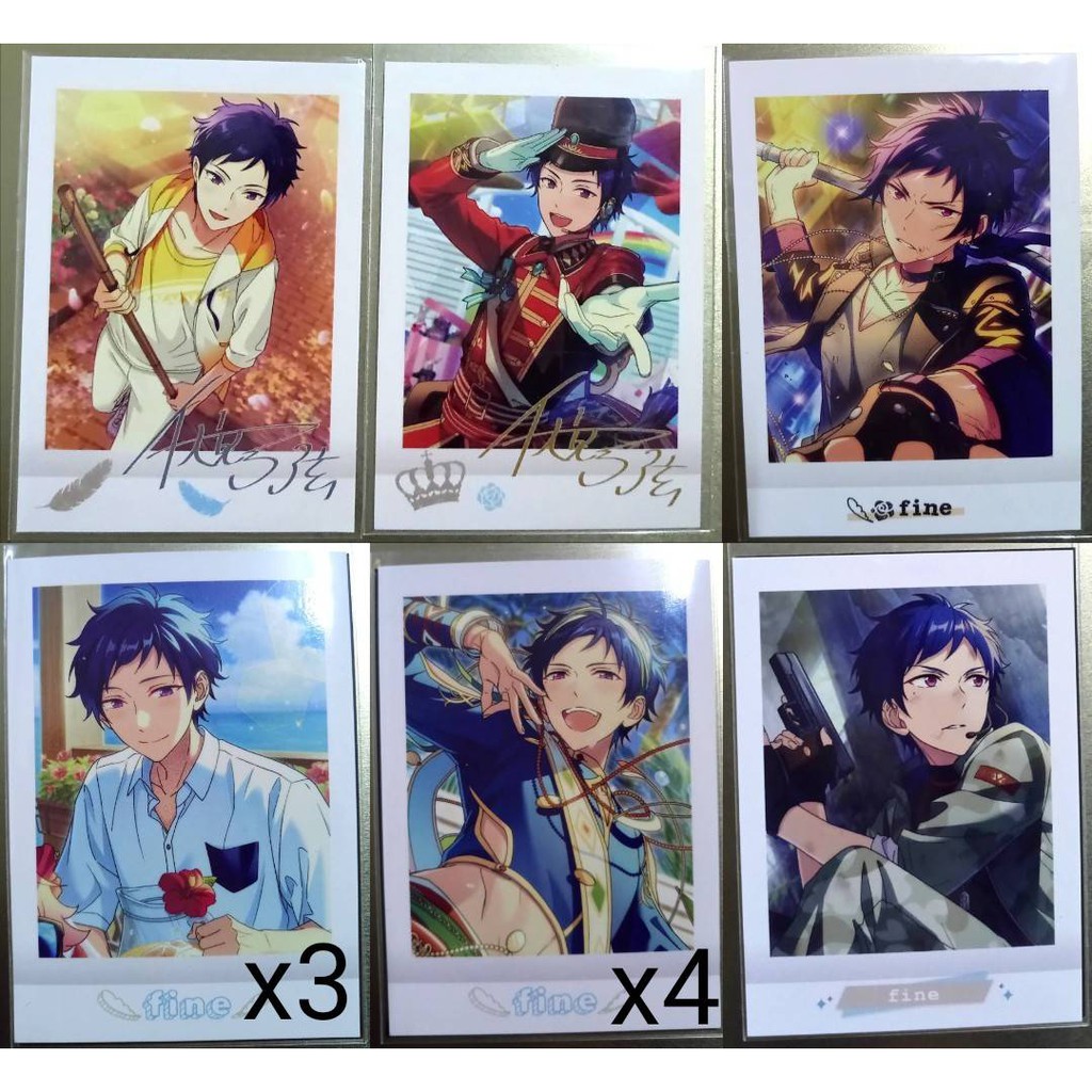 Set 11張整圖售 伏見弓弦fine 拍立得 偶像夢幻祭合奏合奏之星合奏明星 蝦皮購物