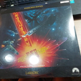 WIDESCREEN EDITON STARTREK 星艦迷航記 星際爭霸戰古早收藏 LD碟硬片