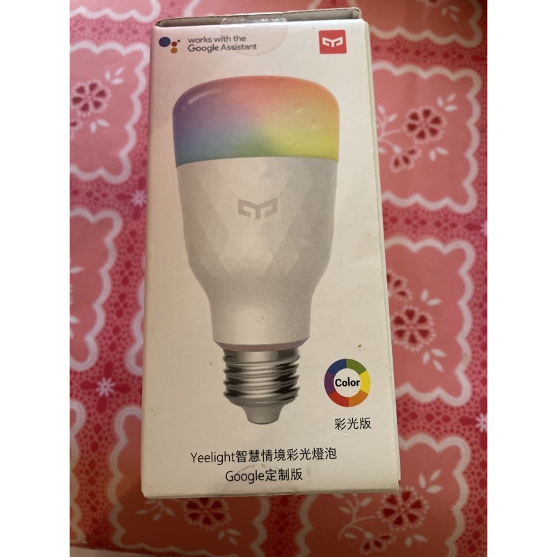 Yeelight 智慧情境彩光燈泡 Google 定製版