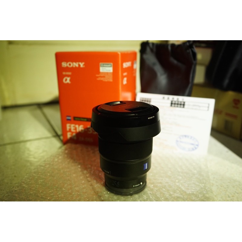 sony 16-35mm 廣角變焦鏡頭 sel1635z Vario-Tessar R T* FE F4 ZA OSS