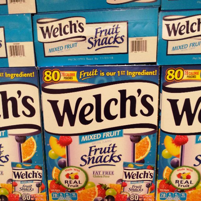 有發票 好市多代購 Welch's  果汁軟糖 水果軟糖 糖果（2kg）