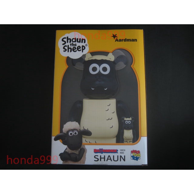 Be@rbrick 庫柏力克熊 Shaun the Sheep 100% &amp; 400% Set 笑笑羊 尚恩 全新未開封