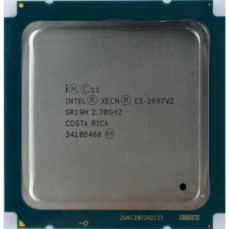 【全網含運最低價】Xeon E5-2697 v2 正式版(12核心24執行序 30M快取 2.7GHz) X79最頂級