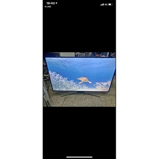 二手中古三星55吋4k智慧型電視，可聯網，型號UA55JU6400W