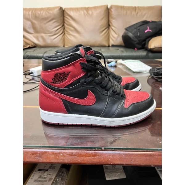 Air Jordan 1 黑紅 us8 二手