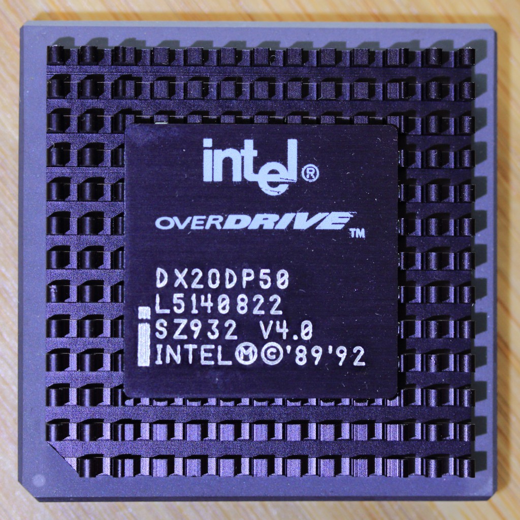 Intel Overdrive Cpu 收藏品 蝦皮購物
