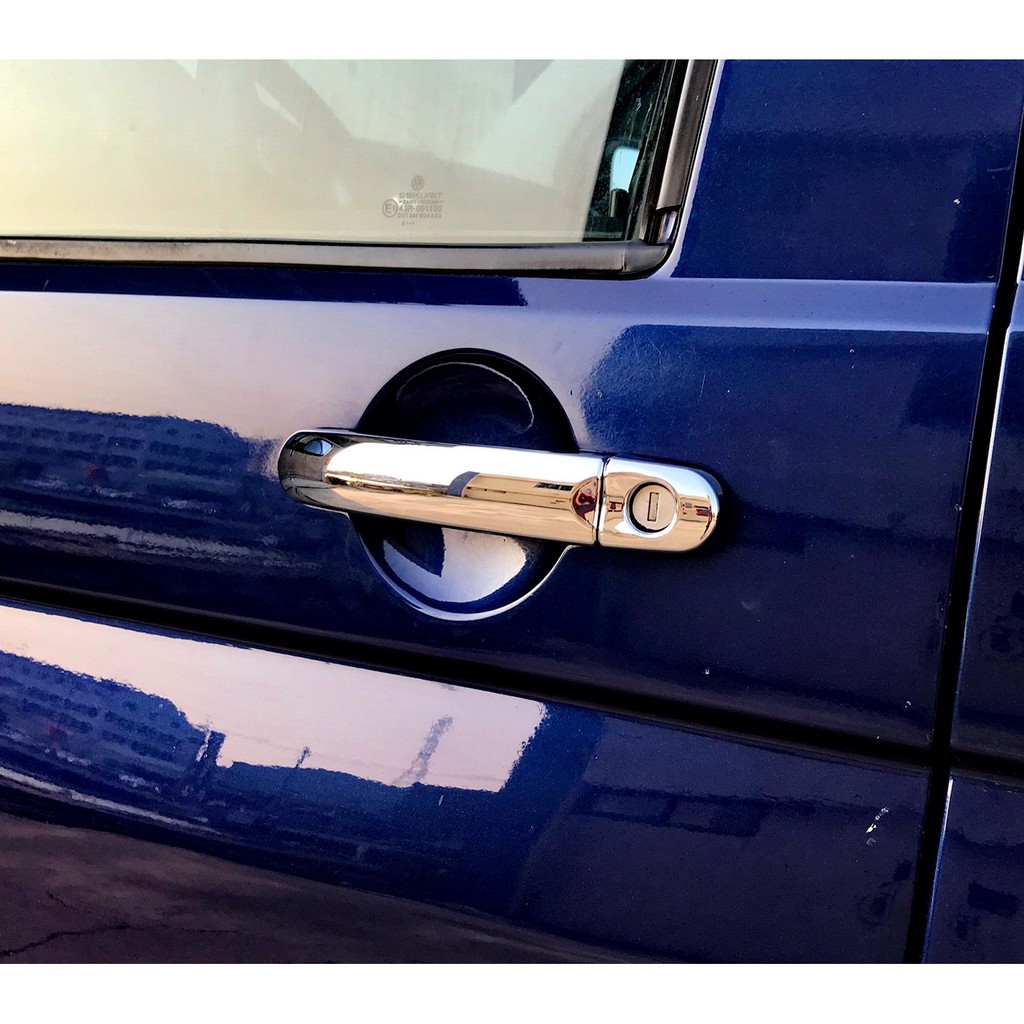 圓夢工廠 VW 福斯 Caddy CADDY 3門 4門 2003~2018 改裝 鍍鉻銀 車門把手蓋 車門防刮門碗飾貼