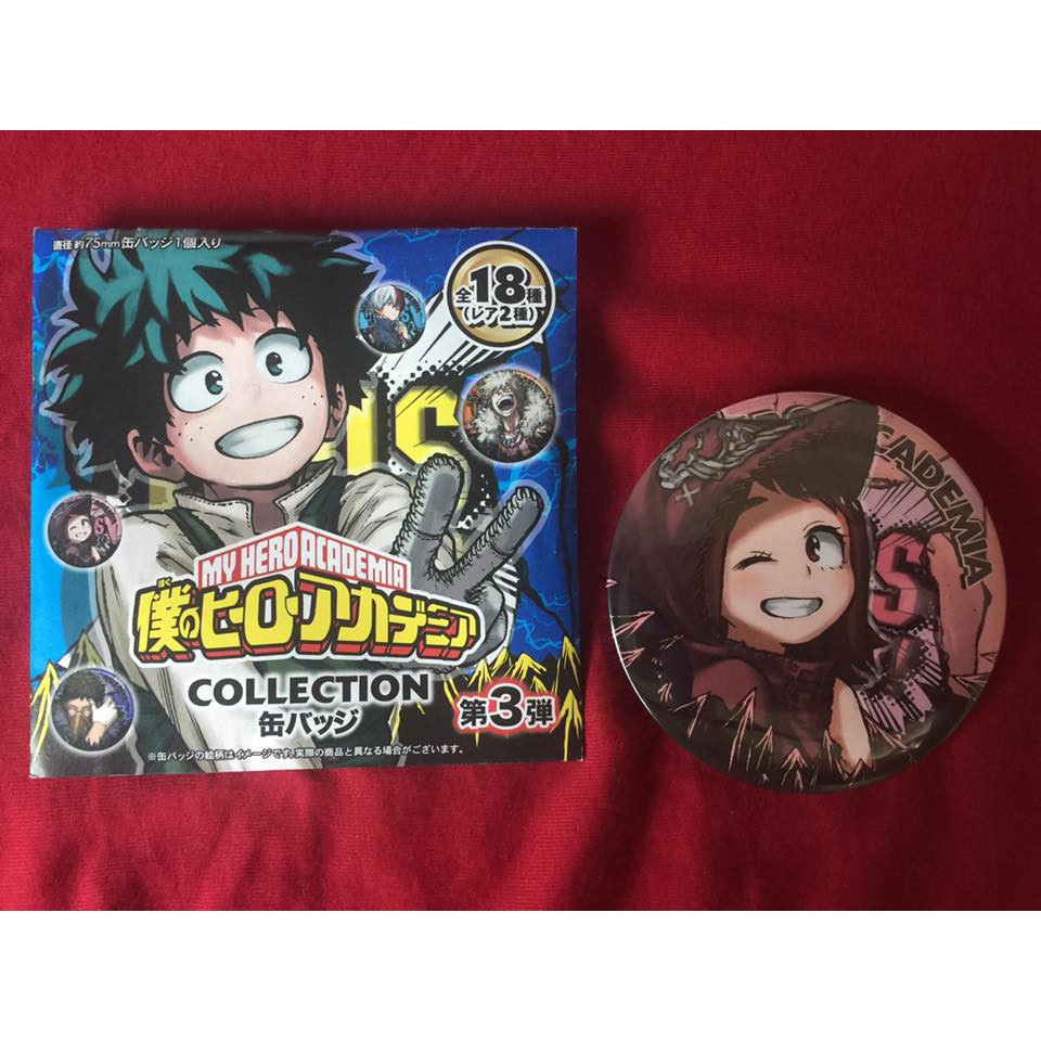 現貨供應中 日空版 我的英雄學院 胸章徽章 第3彈 麗日御茶子 蝦皮購物