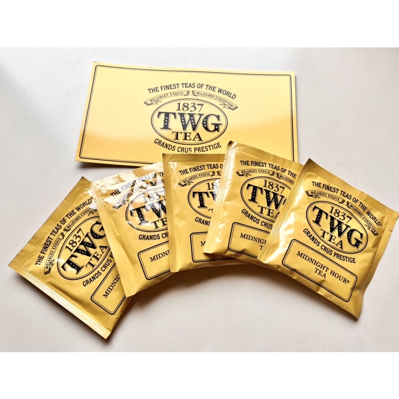 新加坡TWG Tea午夜時光之茶 (5入一組&amp;快速出貨）