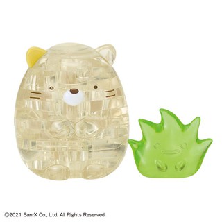 日本品牌 beverly 3D立體水晶拼圖 角落小夥伴 貓咪