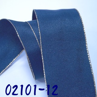 12分(約3.8cm)各色金蔥塑型鐵絲緞帶(02101-12)
