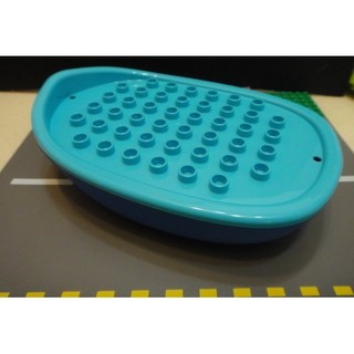【點點小豆】lego 樂高積木 DUPLO 得寶 小船 可當洗澡玩具 藍色置物盒 一組 如圖！