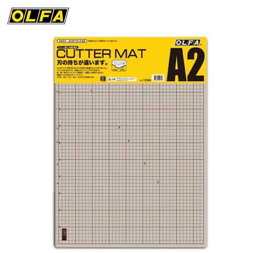 現貨-OLFA切割墊CM-A2(灰褐、黑色兩面) 切割墊 切割板 桌墊