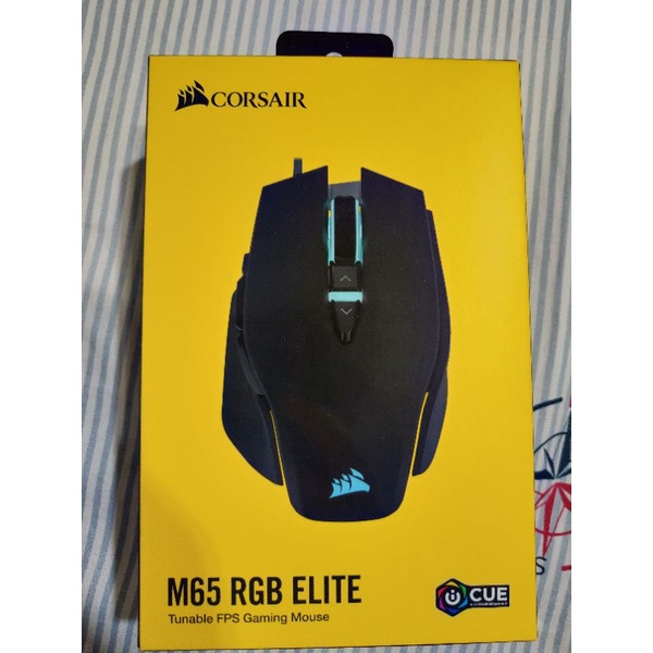 CORSAIR M65 Elite RGB 黑 有線滑鼠 海盜船滑鼠 電競滑鼠 二手