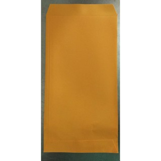 【雅信文具-含稅價】黃色牛皮公文封 12K(100入)