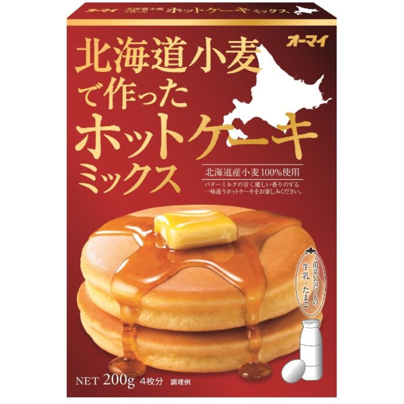 北海道小麥鬆餅粉 200g裝