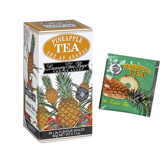 鳳梨風味紅茶 Pineapple Tea (30入/盒) 曼斯納 MlesnA 正式代理進口 錫蘭紅茶/茶包/茶葉