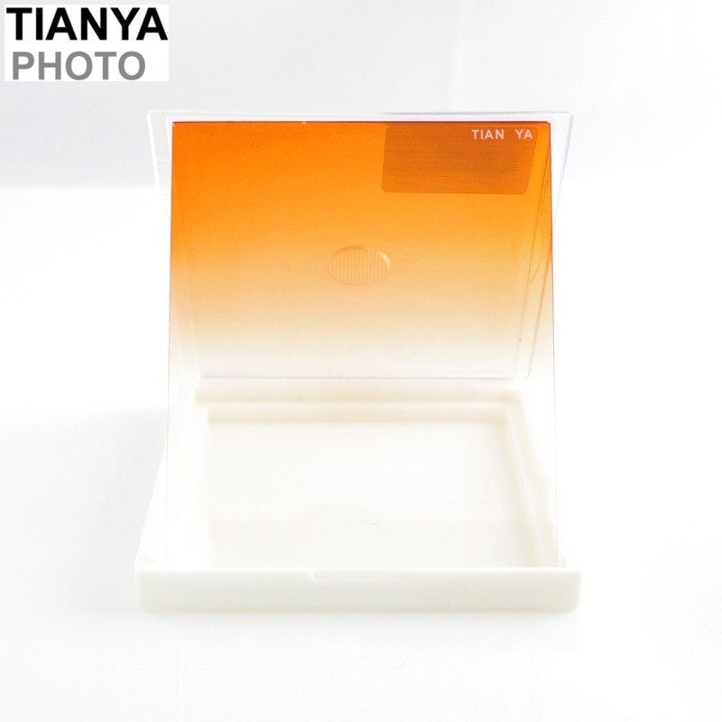 又敗家｜Tianya天涯80橘色漸層減光鏡SOFT相容法國Cokin P系統P形方形濾片方型濾鏡橙色ND漸層減光鏡橙漸層