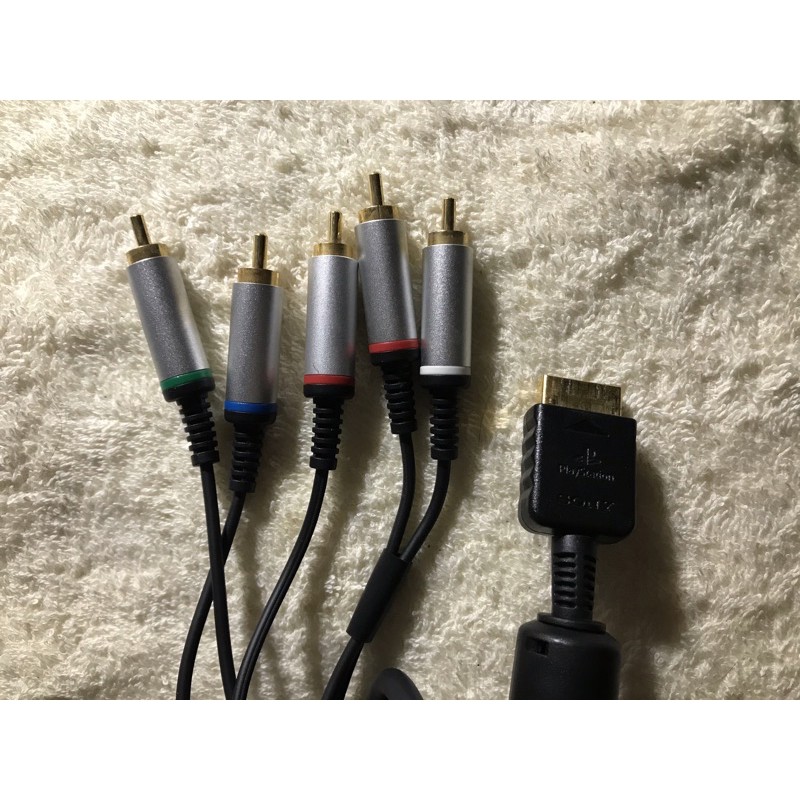 Sony Ps2 Ps3 原廠色差端子線 蝦皮購物