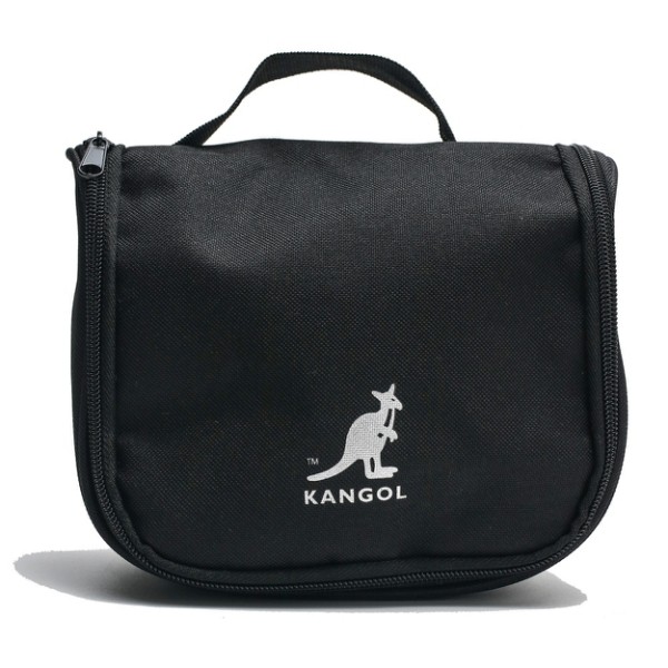 KANGOL小袋鼠LOGO旅行盥洗包/置物包/收納包