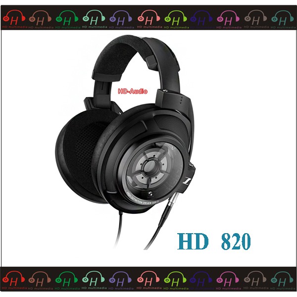 弘達影音多媒體SENNHEISER HD820 封閉式動圈 耳機  頂級旗艦 公司貨!