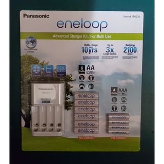 公司貨 國際牌 松下 BQ-CC17 Panasonic eneloop 3號 4號 鎳氫低自放 智控型4槽 電池充電器