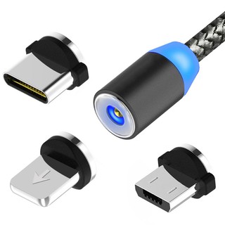 磁吸充電 磁吸 數據線 磁吸充電線 強力磁鐵 磁吸線 磁力 盲吸 吸附 三合一充電線 手機充電線 萬磁  手機充電線