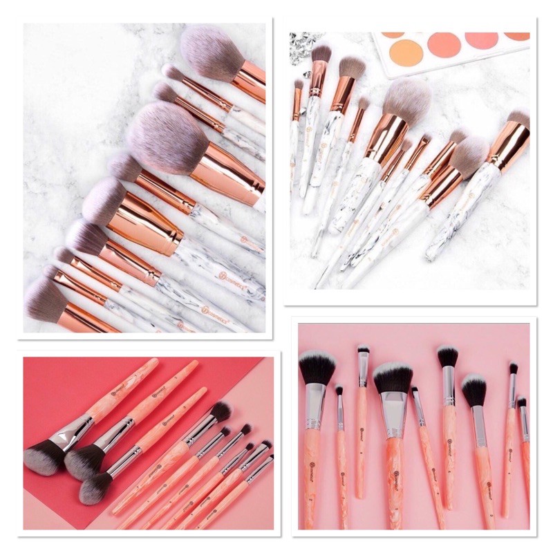 🇺🇸【正品 現貨】BH Cosmetics Rose Quartz 9件刷具組 Marble Luxe 10件刷具組