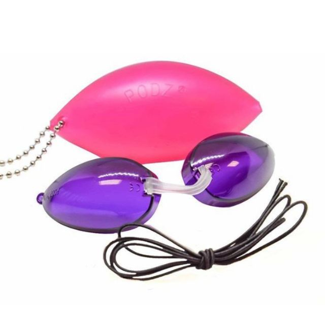 紫色抗UV護目鏡 曬燈專用【寶貝曬嘿】