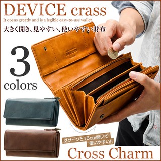 ：諾諾： DEVICE crass 長夾 長皮夾 長夾錢包 日本代購 DPG30048