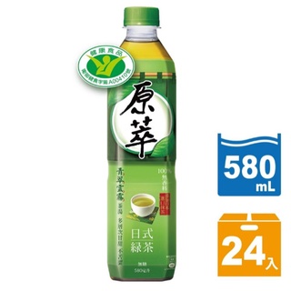原萃日式綠茶580ml*24入/箱