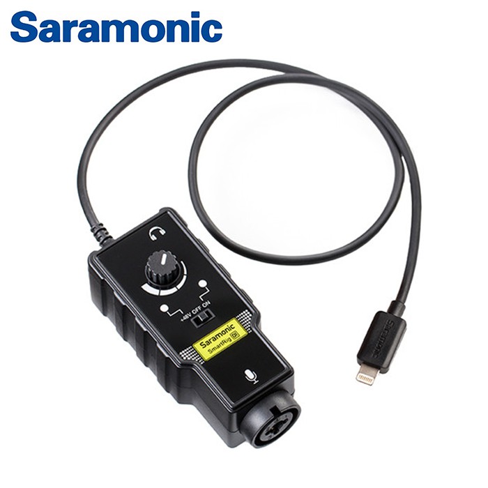 Saramonic 麥克風 手機收音介面 SmartRig Di 適iOS 支援XLR接頭 [相機專家] [勝興公司貨]