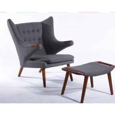 【南洋風休閒傢俱】造型椅系列 - 泰迪熊椅 北歐休閒沙發椅 賓利椅 皮款 (501-5)