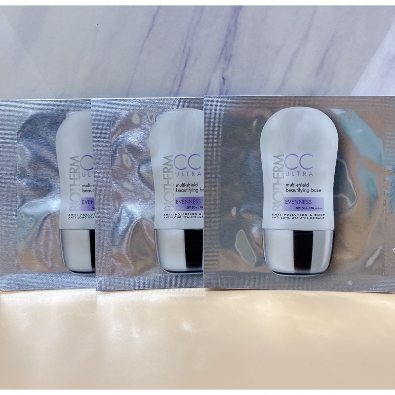 BIOTHERM 碧兒泉 超清爽防護亮白CC隔離乳 1ML