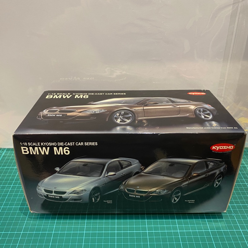 二手現貨 Kyosho 1 18金屬模型車bmw M6 蝦皮購物