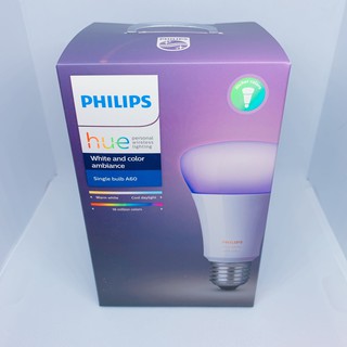 Philips 個人連網智慧照明 智慧LED燈泡 hue LED bulb 單顆 三代 110V 一般 藍芽版