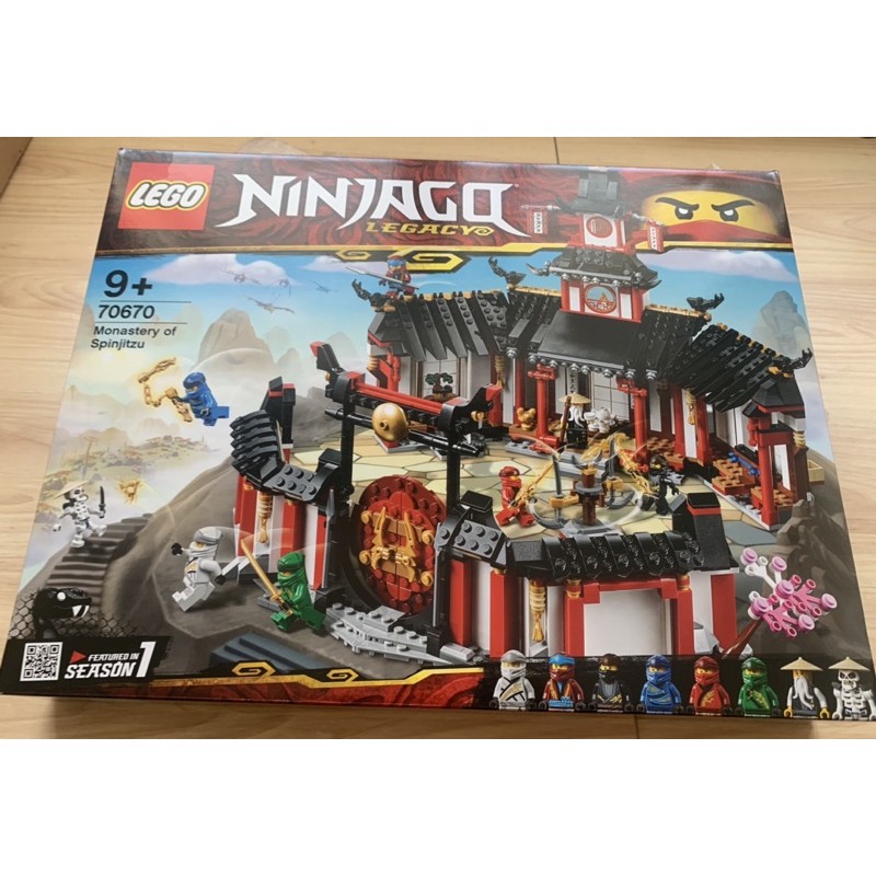 &lt;70670&gt;LEGO 樂高  LEGO Ninjago系列 旋風忍者系列 旋風忍者修道院