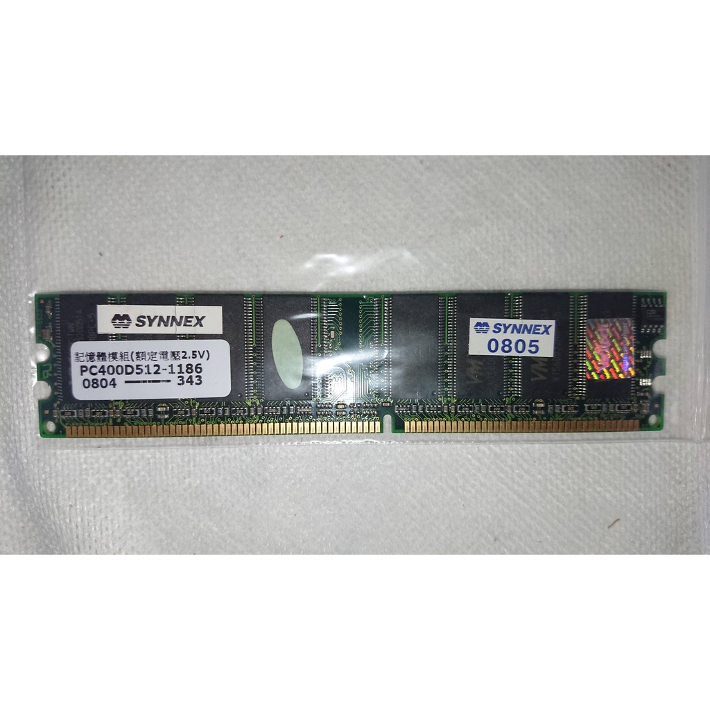 電腦用 DDR400 512MB