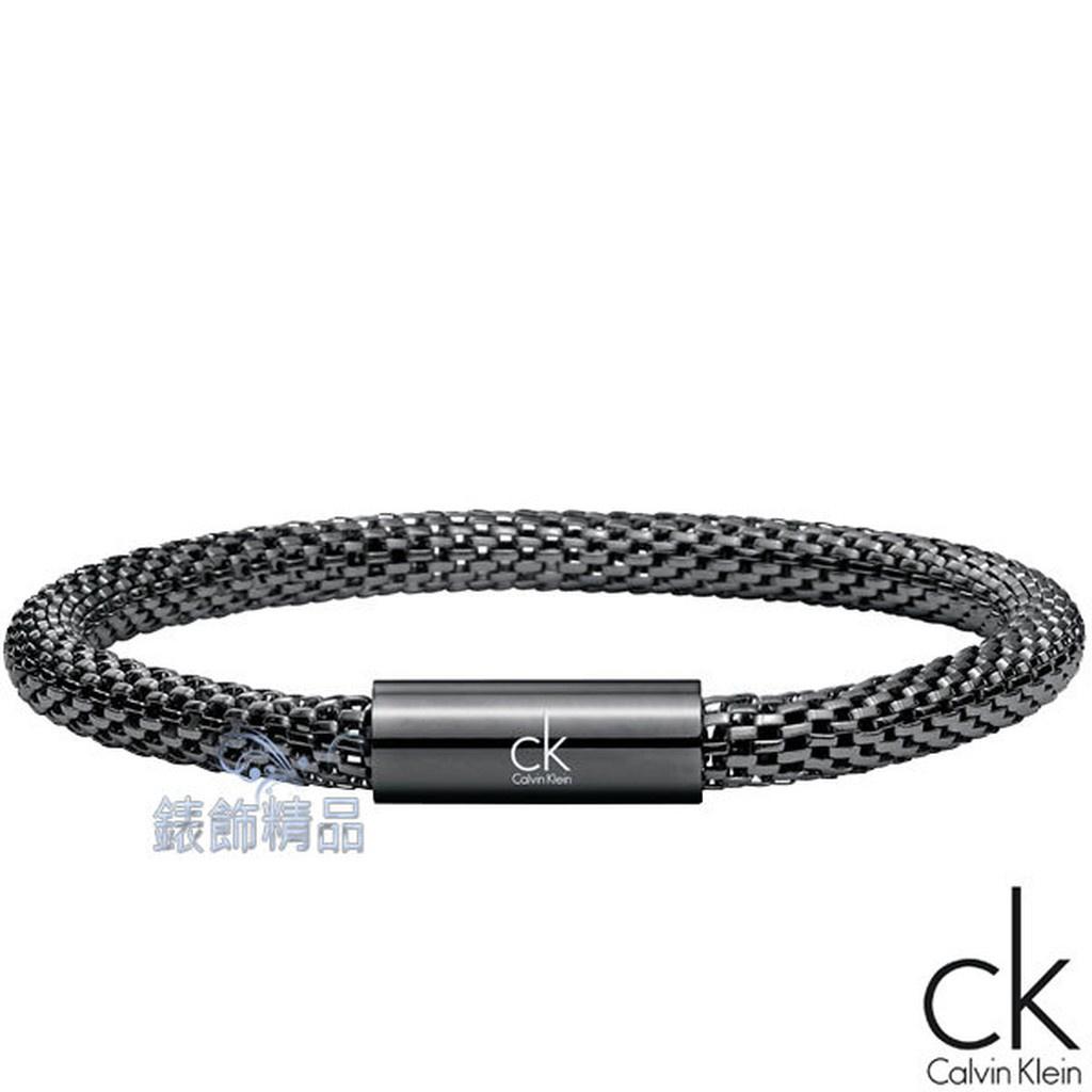 CK Calvin Klein KJ1WBB1001黑色女性手環impulsive飾品316L白鋼【錶飾精品】 | 蝦皮購物