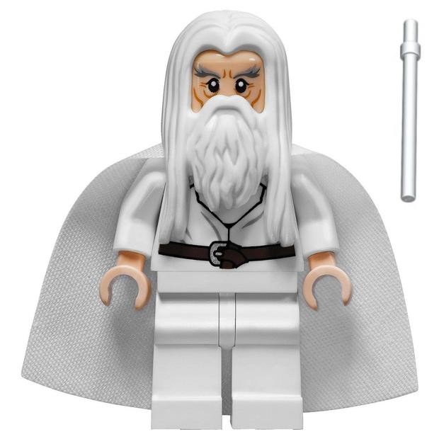 LEGO 樂高  魔戒 人偶  Gandalf 甘道夫 lor063 白袍巫師  79007 絕版