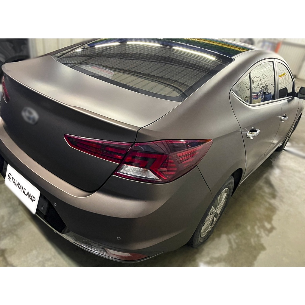 台灣之光 全新現代HYUNDAI ELANTRA 19 20 21年專用原廠型全紅倒車燈 尾燈內側 台灣DEPO製