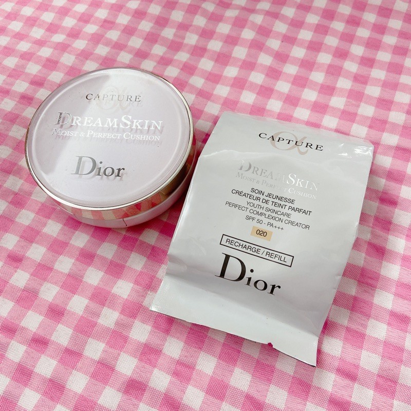 Dior迪奧夢幻美肌氣墊粉餅SPF50 PA+++ 020 化妝全新底妝專櫃粉底