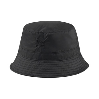 PUMA 漁夫帽 Prime 男女款 遮陽帽 運動帽 休閒帽 帽子 經典 復古 刺繡 Logo 黑色 02405104