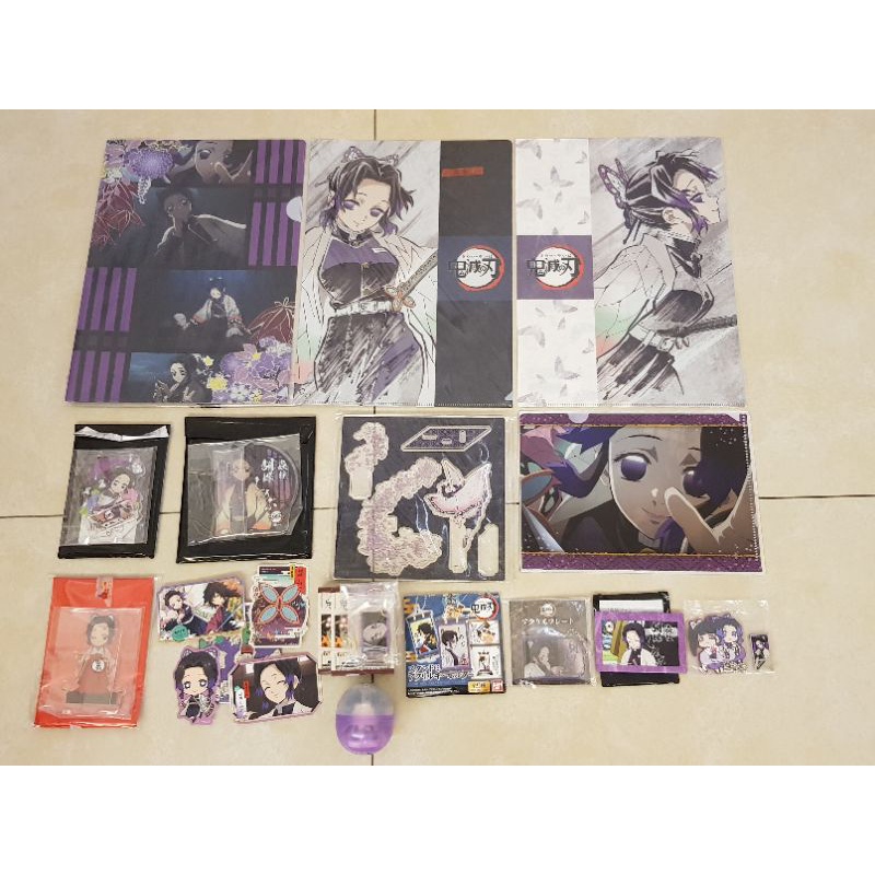 請聊聊詢問 勿直接下單 鬼滅之刃胡蝶忍全集中c97 柱合梅雨女兒節名言軟膠扭蛋貼紙立牌吊飾徽章