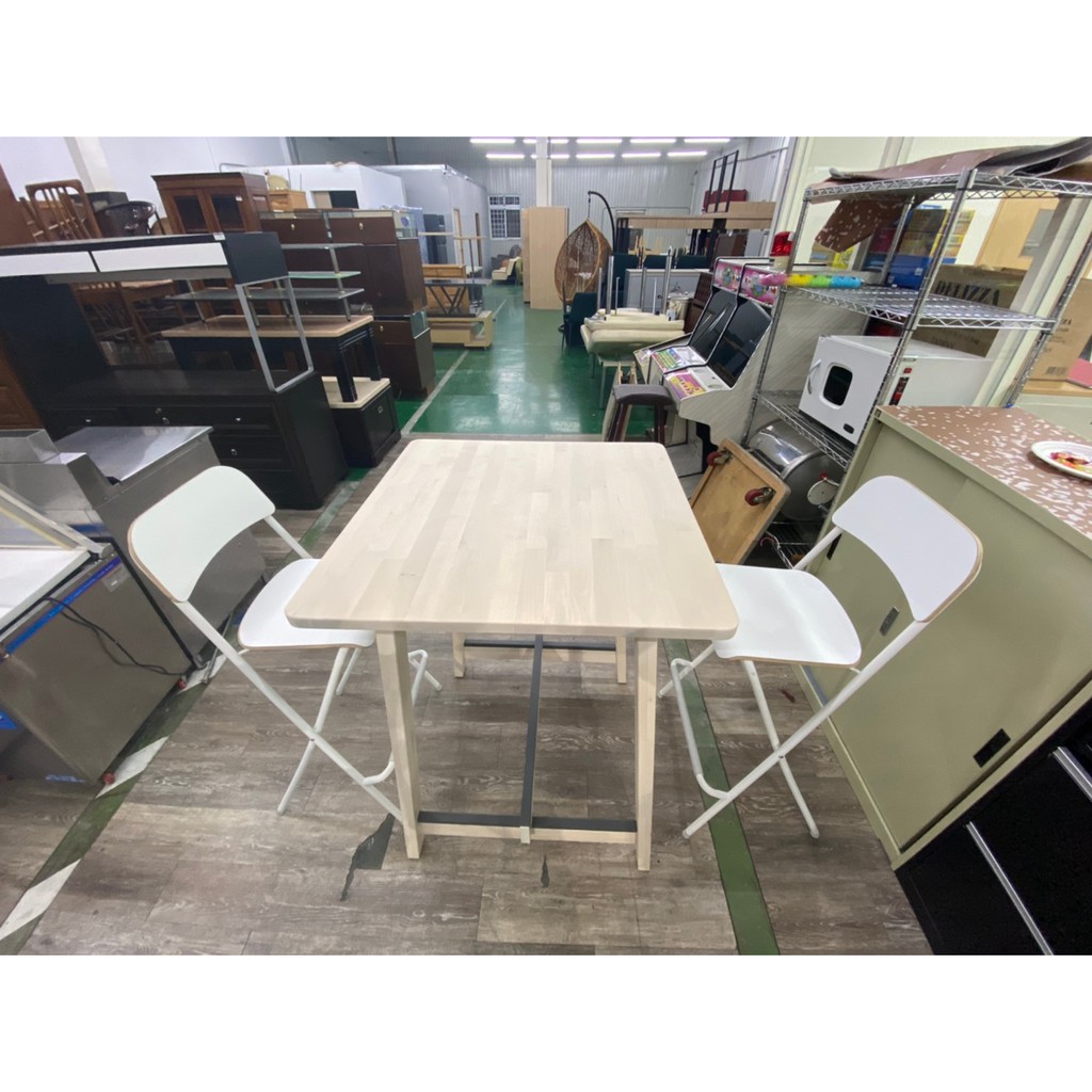 吉田二手傢俱❤近全新IKEA桌椅組吧檯桌椅組餐桌椅組吧檯椅