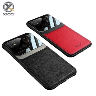 XICCI適用於紅米10C 紅米9 9A 紅米8 8A Note7 Note 11S Note 11Pro簡約皮革手機殼