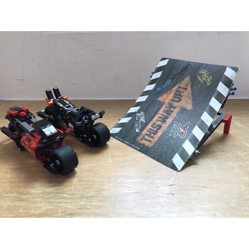 【樂高 LEGO Racers 8167 Jump Riders｜雙車合體｜二手收藏品】