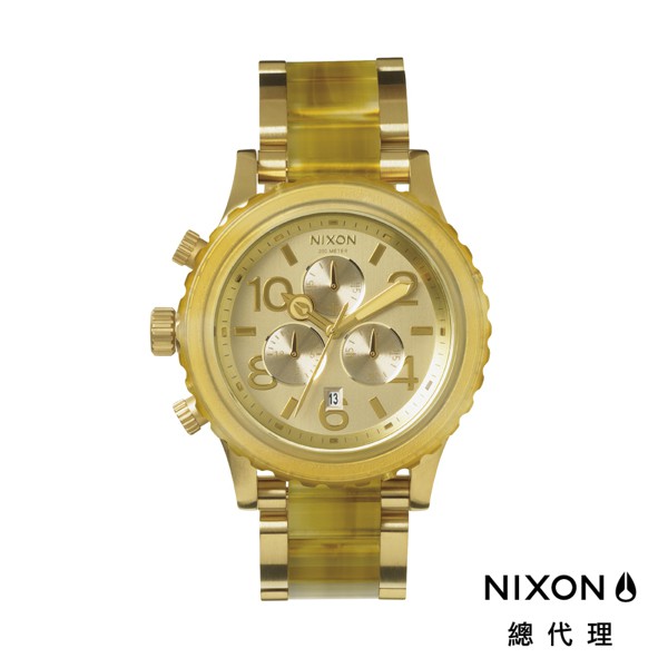 NIXON 42-20 時尚奢華 蜂蜜金 金錶 男錶 女錶 手錶 男女適用 中性錶 送男友 送女友 潮人裝備 禮物首選