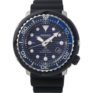 Seiko 精工錶 V157-0CX0A(SNE518P1) Prospex 環保太陽能專業潛水腕錶/藍面 47mm