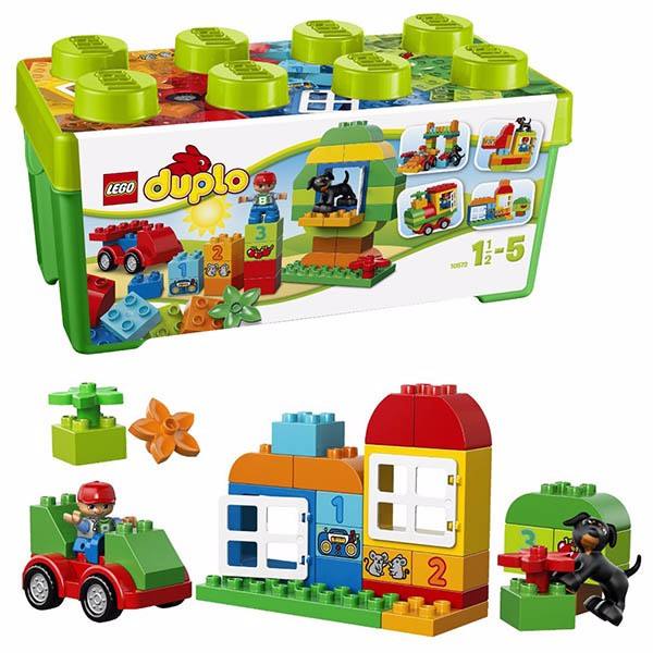 現貨 LEGO 樂高 10572 Duplo 得寶系列 綠色多合一樂趣箱 全新未拆 公司貨